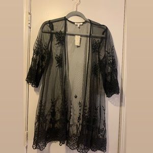 Black Lace Cover Up